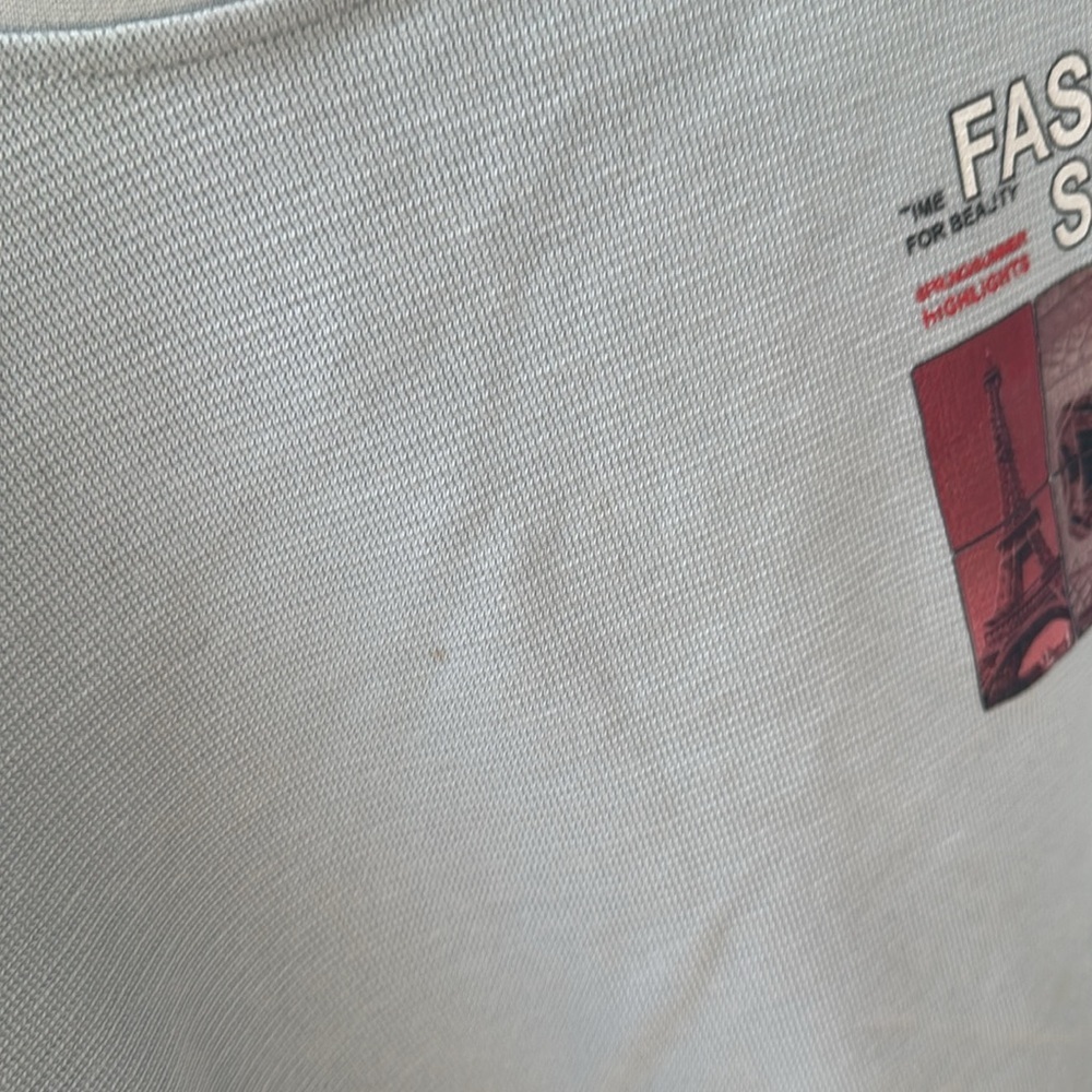 Essentials crop T oversized medium - Picture 3 of 4